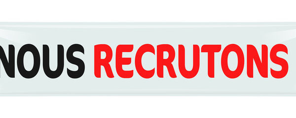 Nous recrutons !